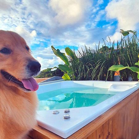 Vila Pitangueira - Apto Laranja - No Centro De Serra Grande Com Piscina, Jacuzzi, Internet Veloz Dış mekan fotoğraf