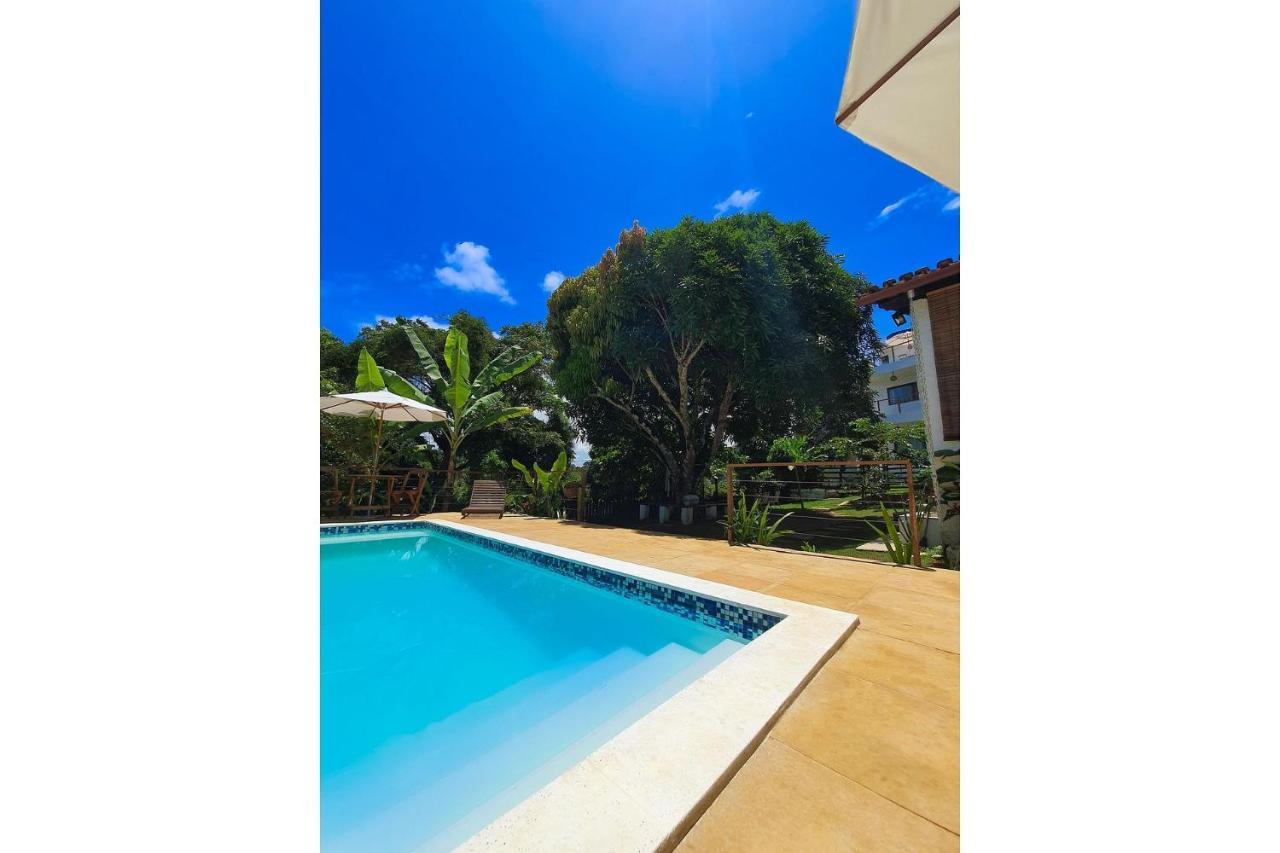 Vila Pitangueira - Apto Laranja - No Centro De Serra Grande Com Piscina, Jacuzzi, Internet Veloz Dış mekan fotoğraf