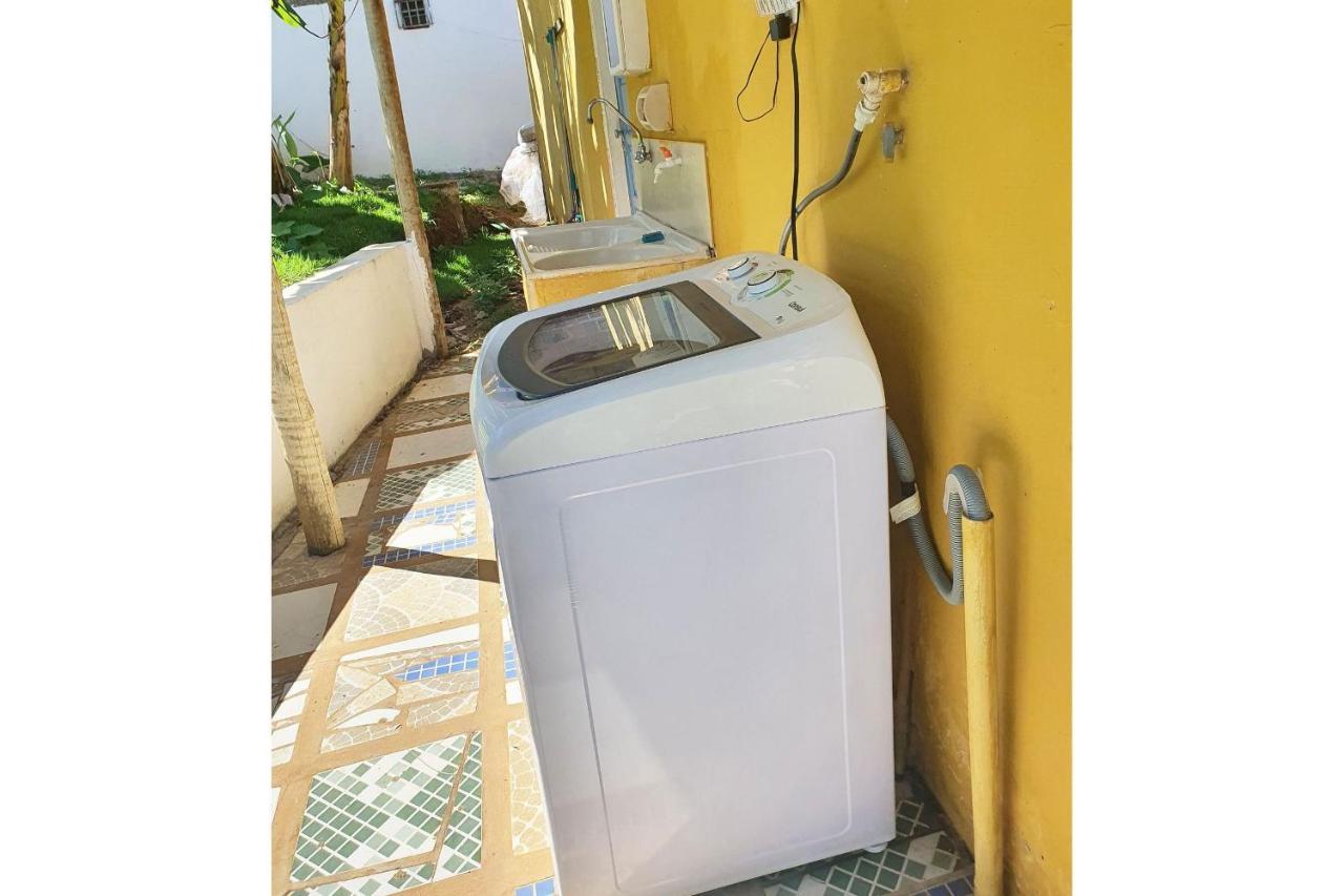 Vila Pitangueira - Apto Laranja - No Centro De Serra Grande Com Piscina, Jacuzzi, Internet Veloz Dış mekan fotoğraf